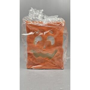 PartyLite Halloween Luminary P7254  Pumpkin Jack O‎ Lantern 6 Inch RETIRED